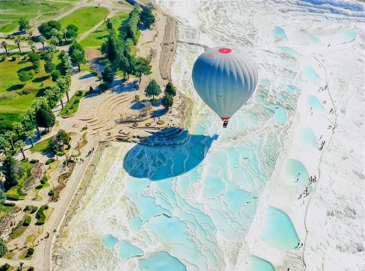 Antalya: Pamukkale Hot Air Balloon Tour with Two Meals