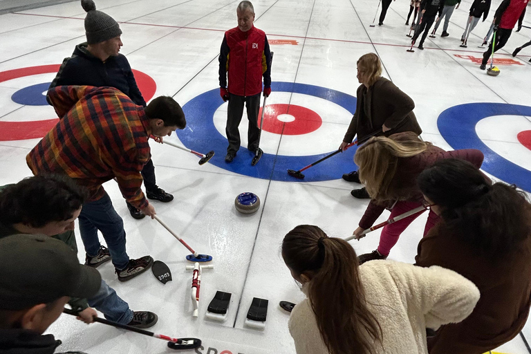 Quebec City Curling Experience with instructor and equipment