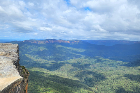 Au départ de Sydney : Excursion dans les Montagnes Bleues avec promenade dans les cascades et déjeunerExcursion dans les Montagnes Bleues avec promenade dans les chutes d'eau et déjeuner