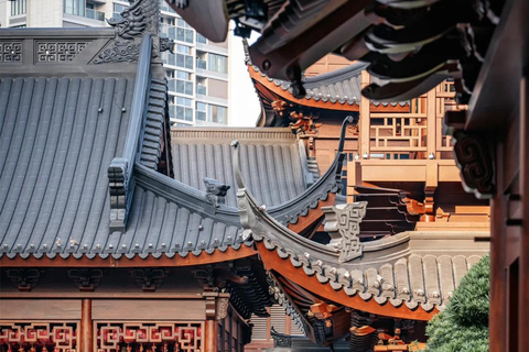 Shanghai: Jade Buddha Temple and Local Food Tour