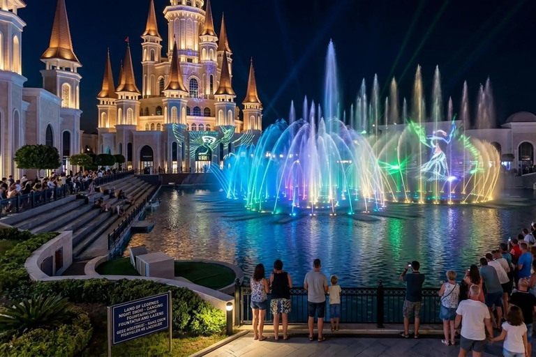 Antalya: Land of Legends Night Show with Dinner & Transfer Show w/ Dinner and Hotel Pick Up from Antalya, Bogazkent