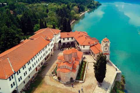 Tirana/Durrës : excursion à Ohrid, source du Drin noir et Saint-Naum