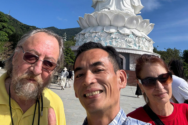 Da Nang/Hoi An: Golden Bridge, Lady Buddha & Marble Mountain Private Group Tour with Licensed English-Speaking Guide