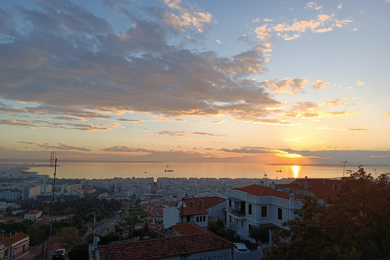 Thessaloniki: Hälsosam solnedgångsvandring vid havet!