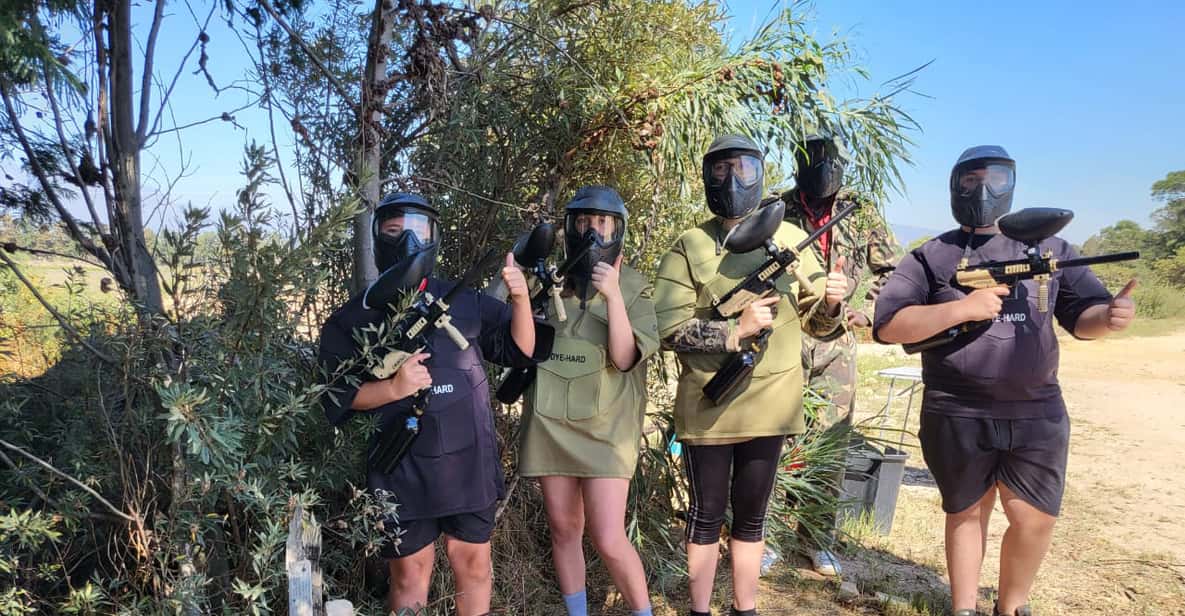 CAPE TOWN PAINTBALL SPEL IN PAARL FREEDOM 301 MET WILDX GetYourGuide