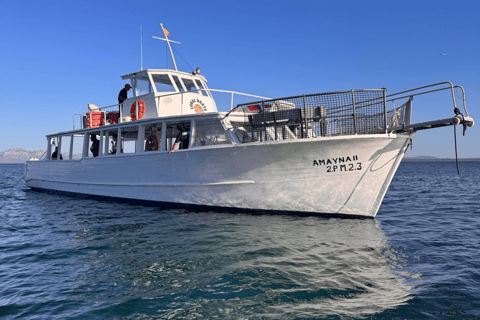 ألكوديا: رحلة بحرية وقت الغروب مع تذوق النبيذ والجبن