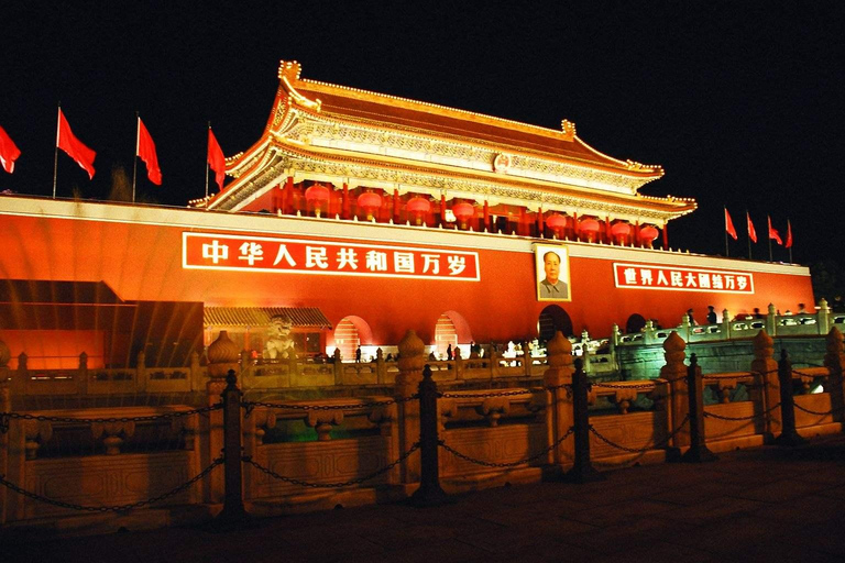 Beijing Glowing Night Private Tour | Hotel Pickup Included Night Tour Without Dinner