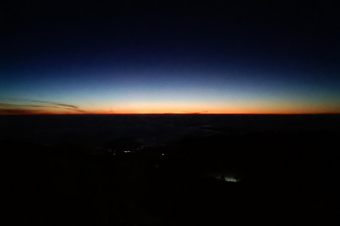 De 0 a 1818 metros até o nascer do sol no Pico do Arieiro