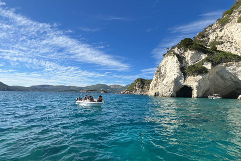 Zakynthos: Mizithres Sunset Cruise with Turtle Spotting