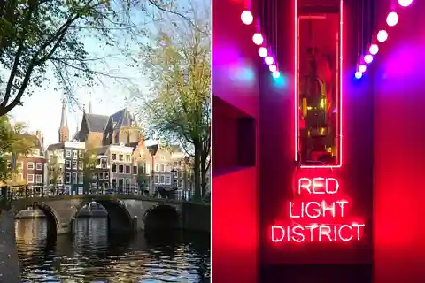 Amsterdam: Combo Red Light District and City walking tour