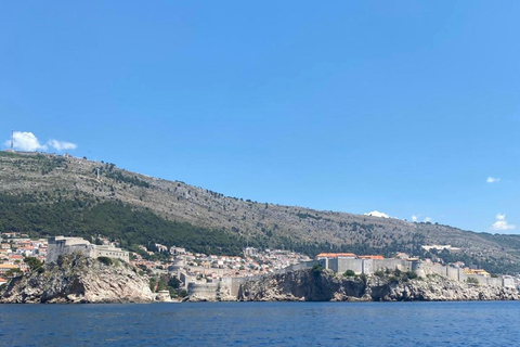 Dubrovnik: GlassBoat Panorama/Sunset Tour with Guide & Caves