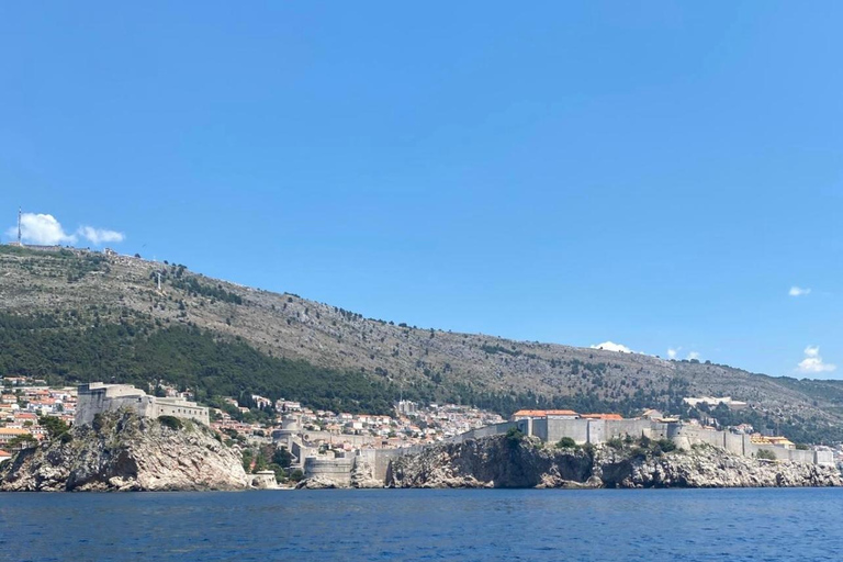Dubrovnik: GlassBoat Panorama/Sunset Tour with Guide & Caves
