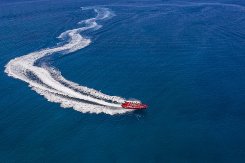 Rodes: Passeio de Jet Boat pelas praias com mergulho com snorkel e bebidas