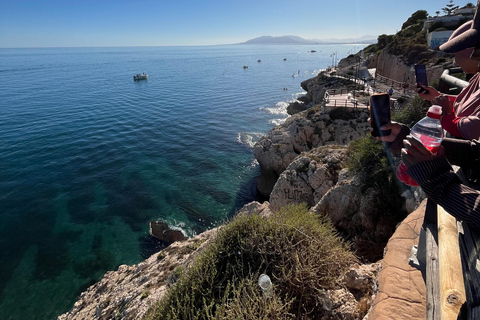 From Málaga: Treasure Cave, Coastal Walk & Free Time