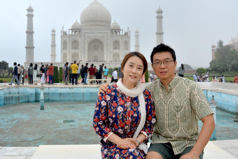 From Delhi: 5-Day Bird Sanctuary, Safari and Golden Triangle Tour with Car and Guide