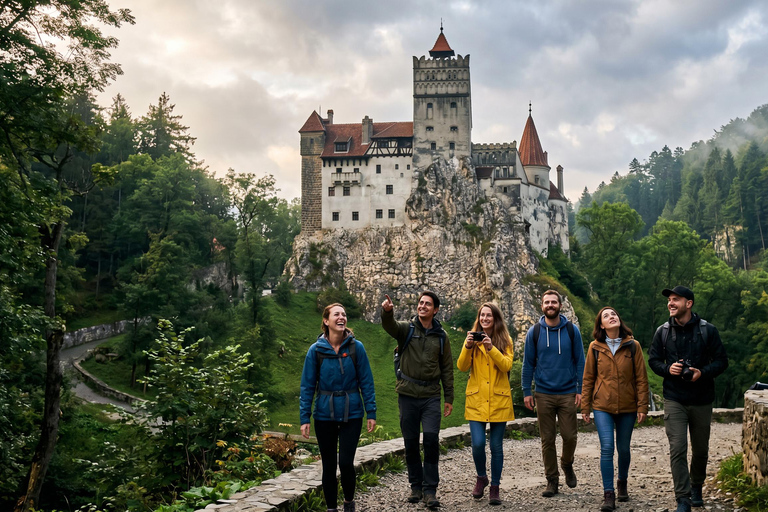 3 Castles 1 Day Tour Bucharest: Dracula’s, Peles & Wednesday Audio guide in 24 languages