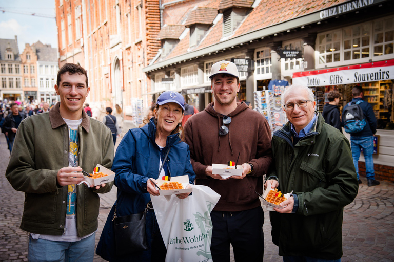 From Brussels: Bruges, Ghent and Antwerp Private Day Trip Spacious Minivan (1-7 Guests)
