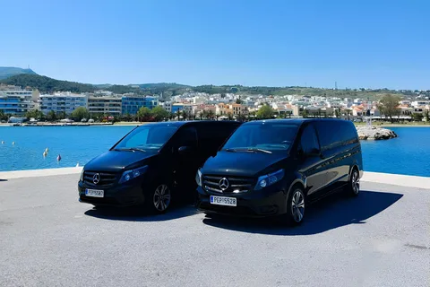 Transfert privé de l'aéroport d'Héraklion (Minivan Premium)