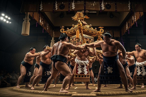 Tokyo Ginza : Sumo and Mikoshi Experience,Open from Sep. Chanko Nabe & General Seating