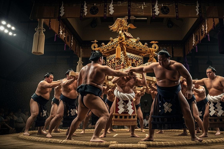 Tokyo Ginza : Sumo and Mikoshi Experience,Open from Sep. Chanko Nabe & General Seating