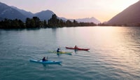 Interlaken, tournée en kayak du lac Turquoise Brienz - Housity