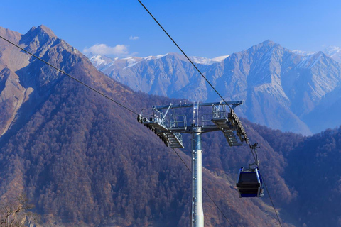 From Baku: Day Tour with Gabala Tufandag and Alpaca Farm Private Gabala–Tufandag Alpaca Farm Tour (Up to 7 Guests)