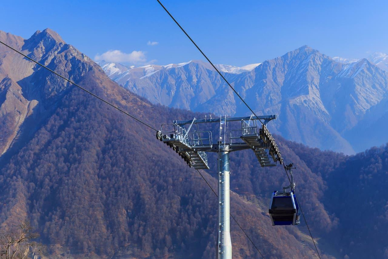 From Baku: Day Tour with Gabala Tufandag and Alpaca Farm Private Gabala–Tufandag Alpaca Farm Tour (Up to 7 Guests)