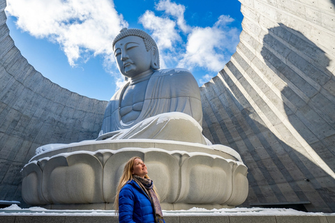 Sapporo: Hill of the Buddha, Otaru Canal&Mt. Tengu Panoramas