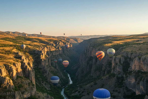 Cappadocia: Ihlara Canyon Sunrise Hot Air Balloon Flight