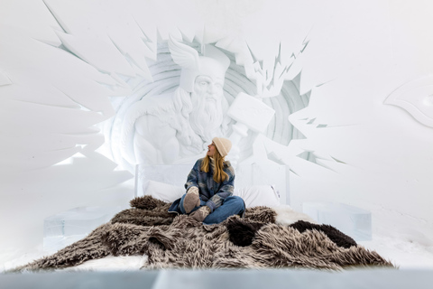 From Tromsø: Ice Domes Snow Park and Wilderness Experience Snow Park and Wilderness Experience: Morning Tour