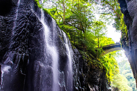 Mt. Aso & Takachiho Gorge Tour with Optional Boat Ride 7:50 AM One-day tour (including Takachiho cruise)
