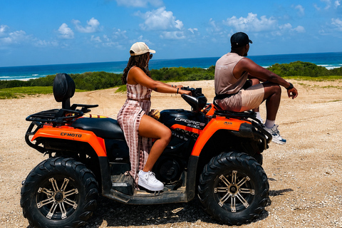 Lac Rose: Quad Biking and Canoe Ride on the Lake With round-trip transfer from Dakar