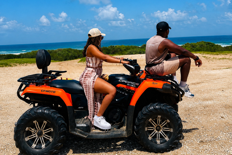Lac Rose: Quad Biking and Canoe Ride on the Lake With round-trip transfer from Dakar