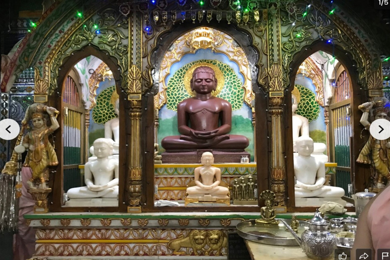 Delhi: Private Old Delhi Heritage Walk & Rickshaw Ride Tour Delhi: Private Tour with Car, Driver, Guide & Rickshaw Ride