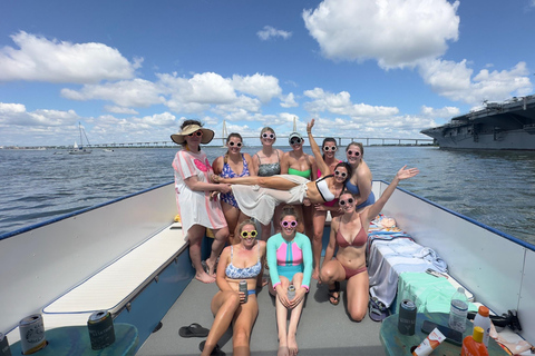 Charleston: Private Boat Rental; Captain and Mate; Up to 22 Charleston: 3 Hour Private Charter for 15 to 18 Passengers