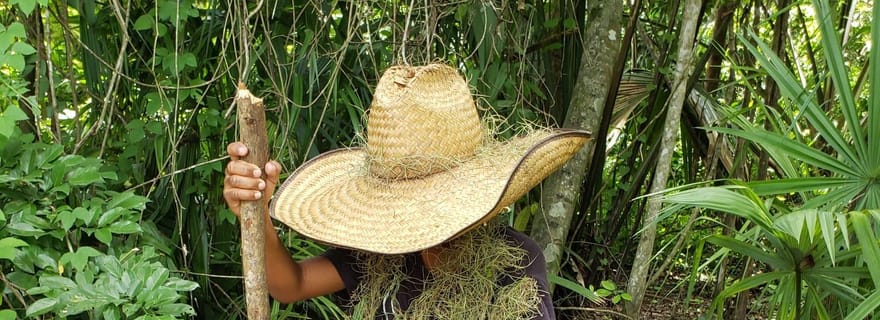 Depuis Belize : visite guidée du parc écologique Jardin Pachamama