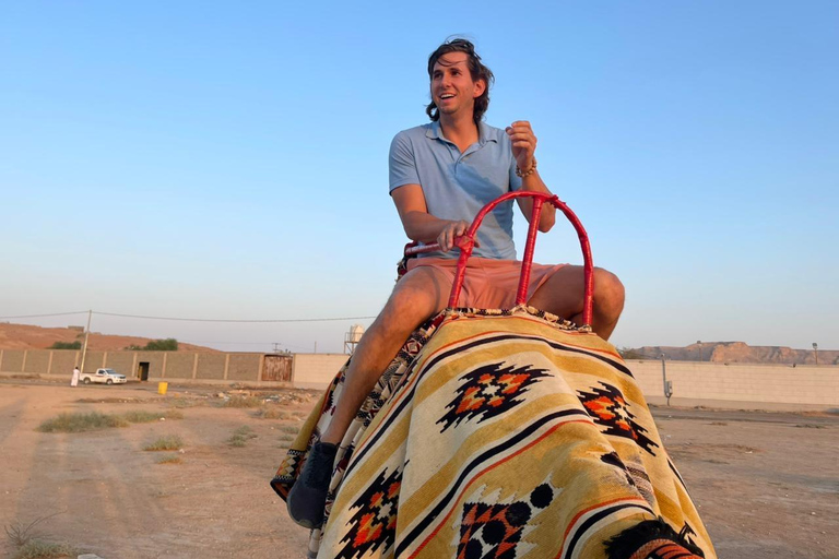 Riyadh:Red Sand Dunes camel ride&Quad&Sandboarding Adventure Private Tour with pick up and drop off from your location