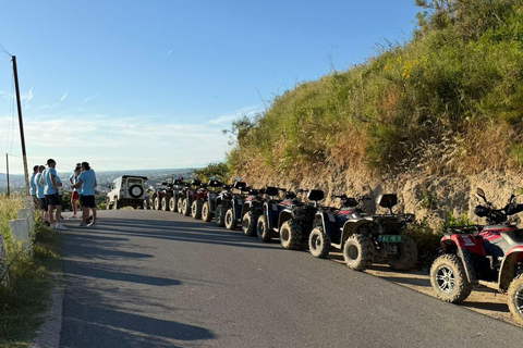 Durrës: Guided ATV Quad Bike Adventure with Coastal Views ATV Sunset Ride - 19:00 Shared ATV (2 People/1 Quad Bike)