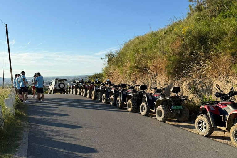 Durrës: Guided ATV Quad Bike Adventure with Coastal Views ATV Sunset Ride - 19:00 Shared ATV (2 People/1 Quad Bike)