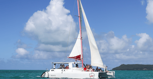 Mauritius: Ile aux Cerfs Catamaran, Waterfall & BBQ Lunch