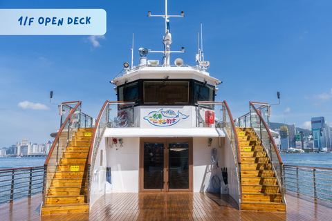 Hong Kong: Victoria Harbour Water Taxi Sightseeing Cruise 45Mins Sightseeing Trip with Modern Cruise