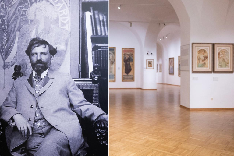 Praga: biglietto d'ingresso al Museo Mucha