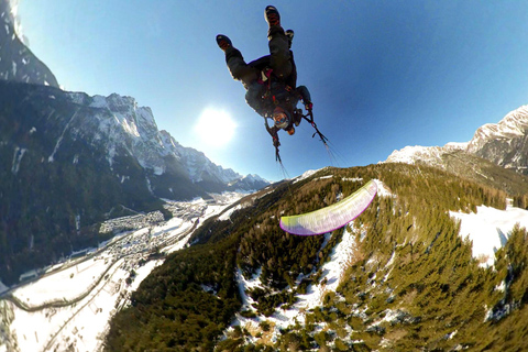 Neustift im Stubaital: Tandem Paragliding Flight Stubaital: Classic Tandem Paragliding Flight