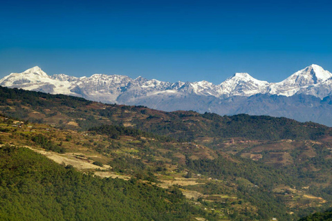 Caminhada panorâmica de um dia de Nagarkot a Changunarayan com almoço