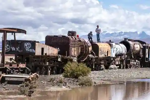 De La Paz: Excursão de 3 dias ao Salar de Uyuni e vulcões
