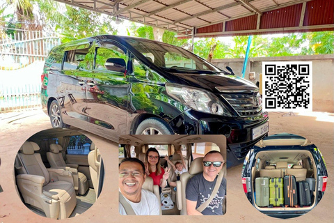 Taxi Transfer Siem Reap to Kratie - English Speaking Driver
