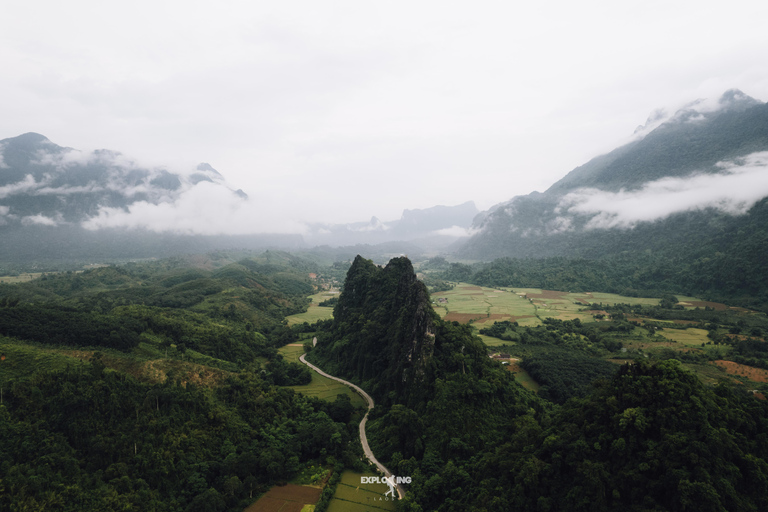 Vang Vieng: Namxay Viewpoint, Blue Lagoon 1 & Phoukham Cave