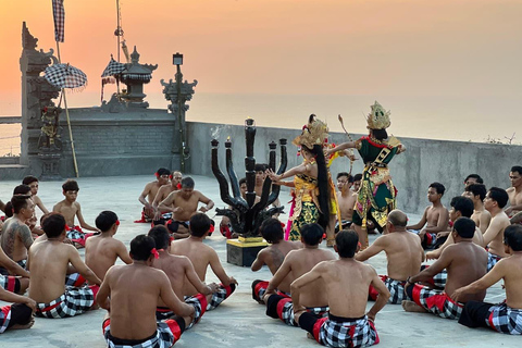 Bali: Kecak Fire Dance & Uluwatu Cliff Sunset Entry Ticket Sunset Kecak Dance Ticket Only