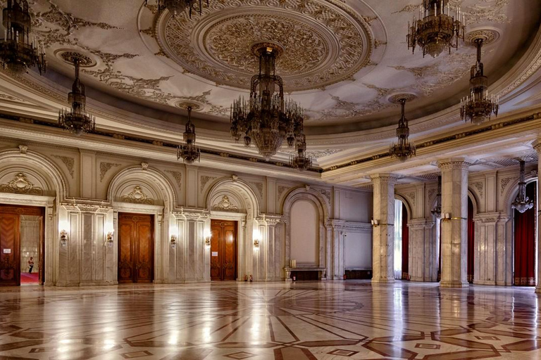 Bucharest : Ceaușescu Mansion , Parliament & Village Museum