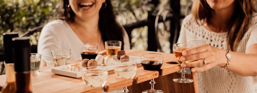 Côte centrale : Expérience d'accords mets-vins et chocolat